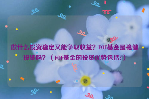 做什么投资稳定又能争取收益？FOF基金是稳健投资吗？（FOF基金的投资优势包括?）