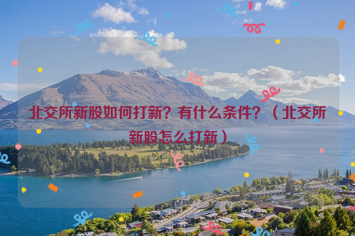 北交所新股如何打新？有什么条件？（北交所新股怎么打新）