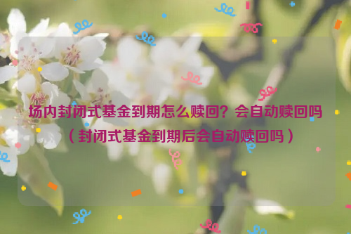 场内封闭式基金到期怎么赎回？会自动赎回吗（封闭式基金到期后会自动赎回吗）